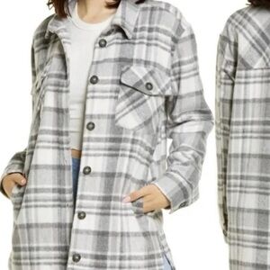 Women’s Button Down Shirt Jacket | Lined & Soft | Excellent Condition